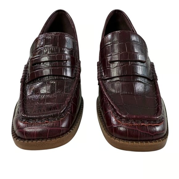 NEW DOLCE VITA Talie Low Heeled Pumps in cabernet for women 1125 3t7 - Picture 4 of 9